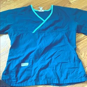 Urbane scrub top
